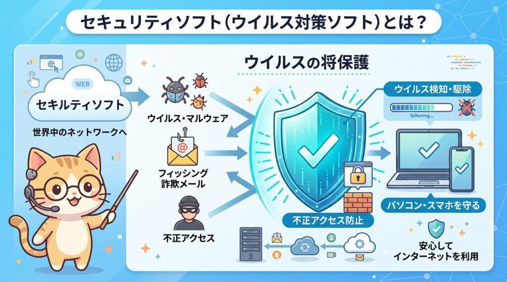 セキュリティソフト（ウイルス対策ソフト）