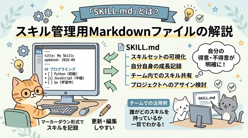 SKILL.md(スキル・エムディー)