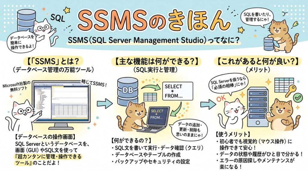 SSMS(SQL Server Management Studio)図解