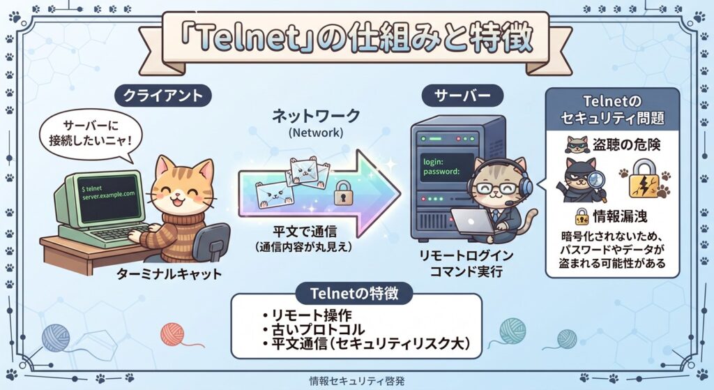 Telnet図解