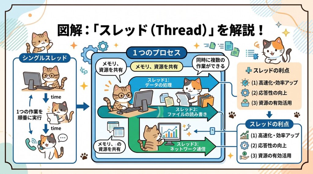 スレッド（Thread）図解