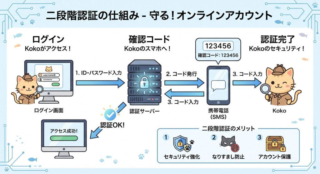 二段階認証 図解