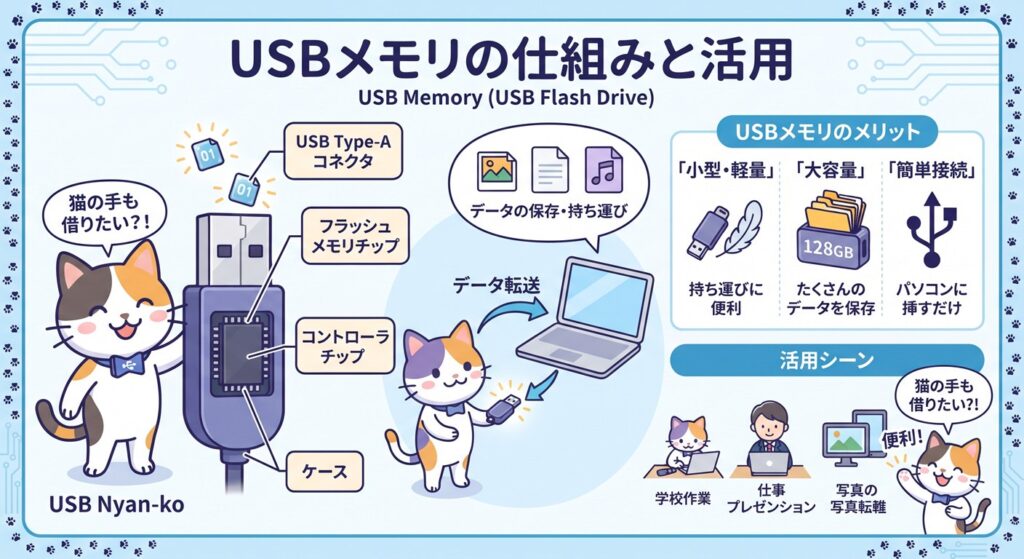 USBメモリ図解