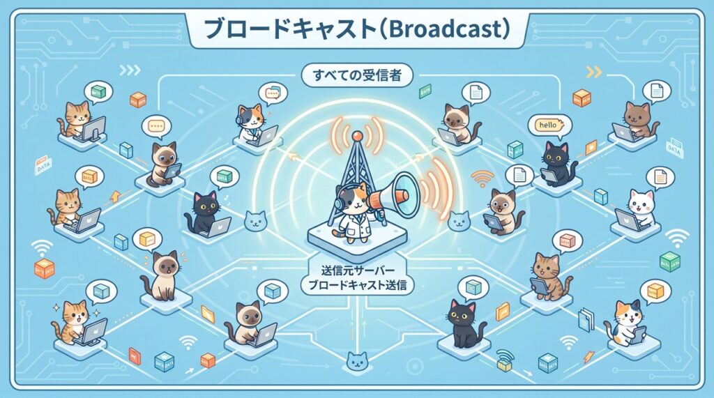ブロードキャスト（Broadcast）