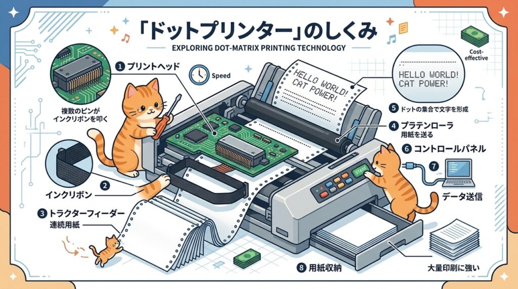 ドットプリンター（Dot Matrix Printer）