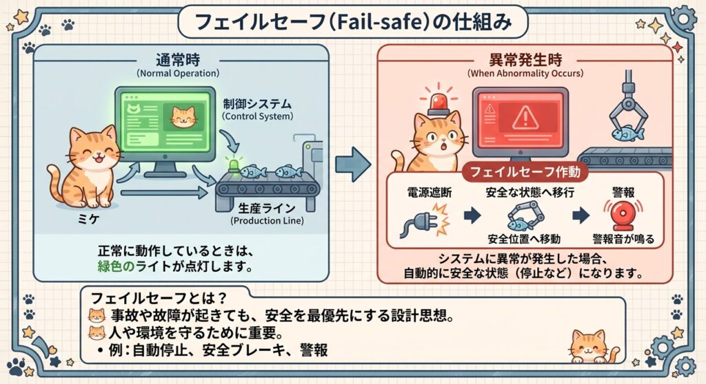 フェイルセーフ(Fail-safe)