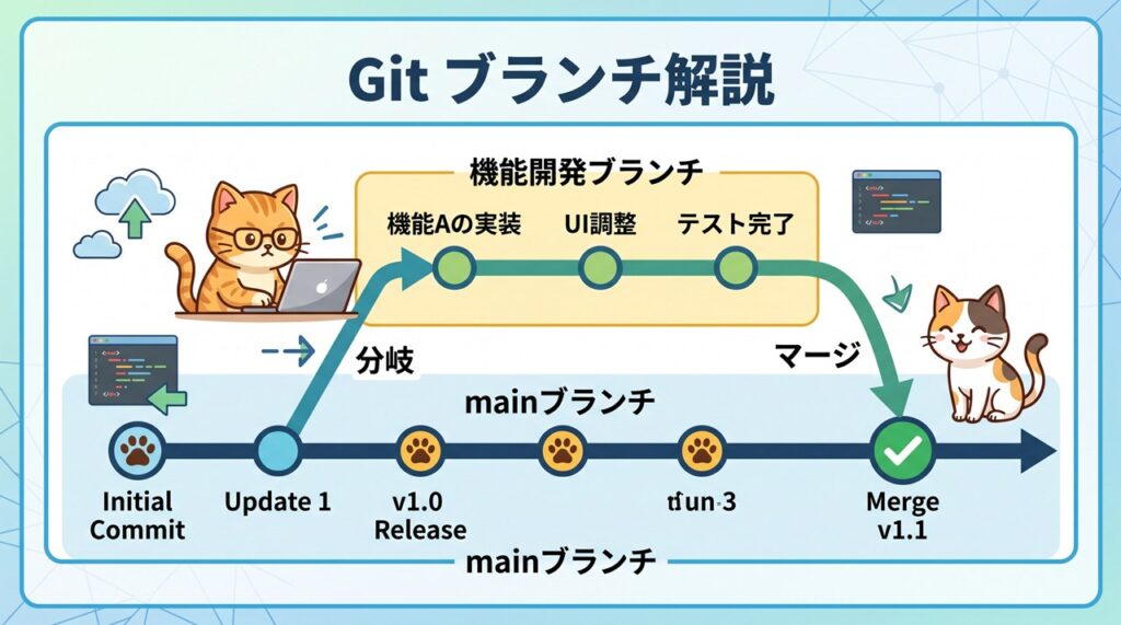 【Git】ブランチ(Branch)