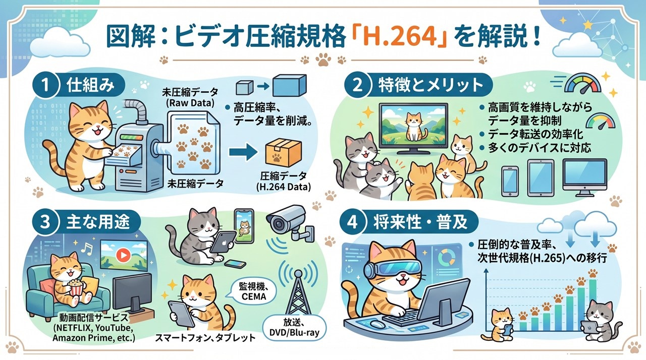 H.264（エイチニーロクヨン）