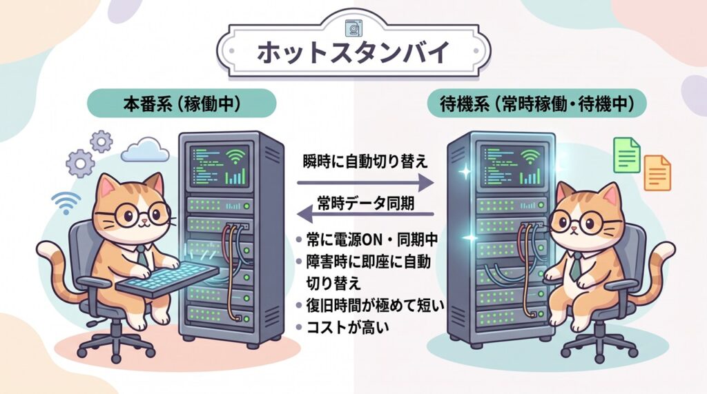 ホットスタンバイ（Hot Standby）