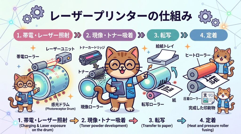 レーザープリンター（Laser Printer）