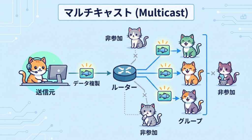 マルチキャスト(Multicast)
