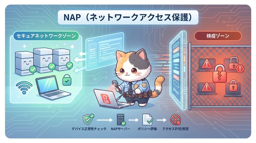 NAP（ネットワークアクセス保護）