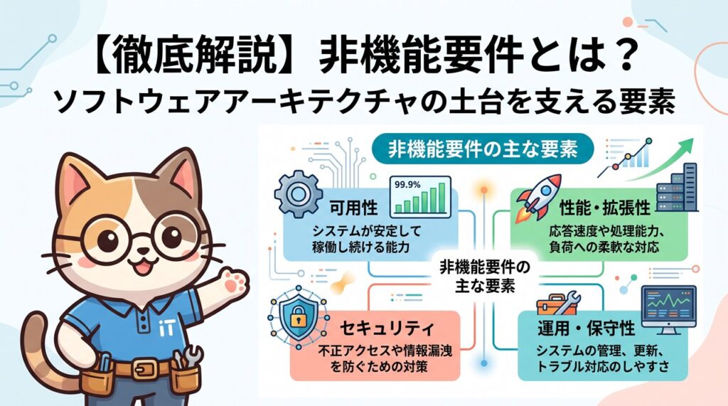 非機能要件（ひきのうようけん）