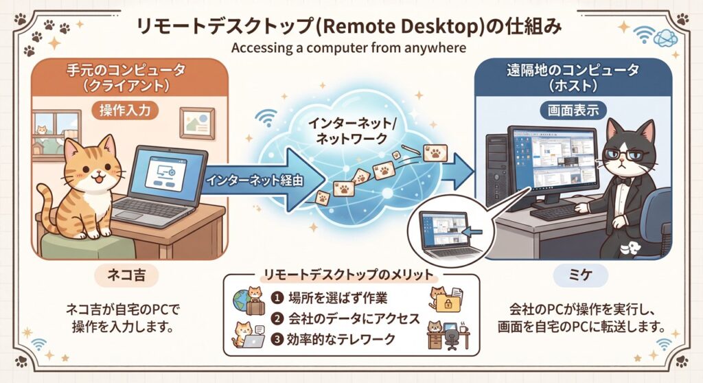 リモートデスクトップ（Remote Desktop）