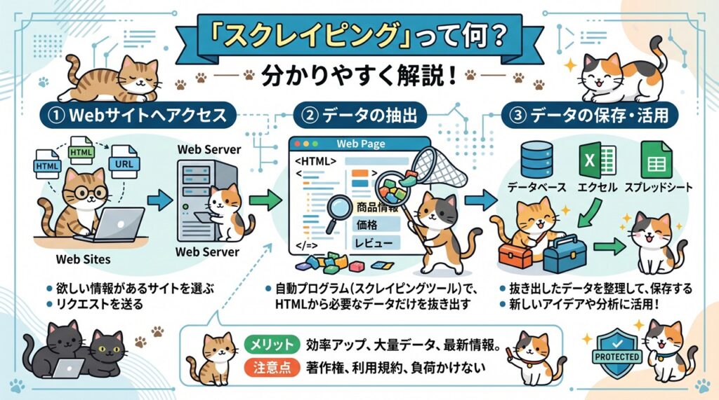 スクレイピング(scraping)図解