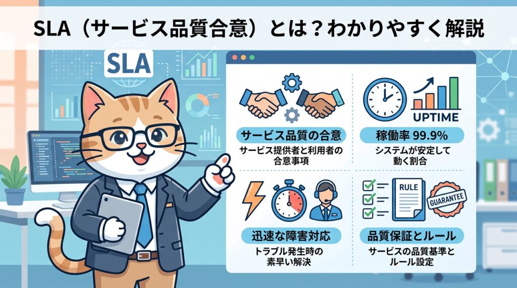 SLA(Service Level Agreement/エスエルエー)