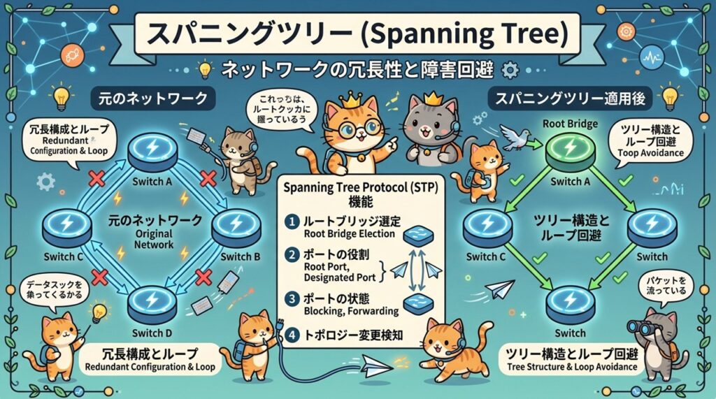 スパニングツリー(Spanning Tree)