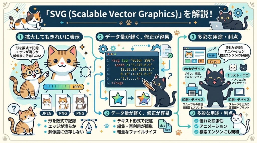 SVG（Scalable Vector Graphics）