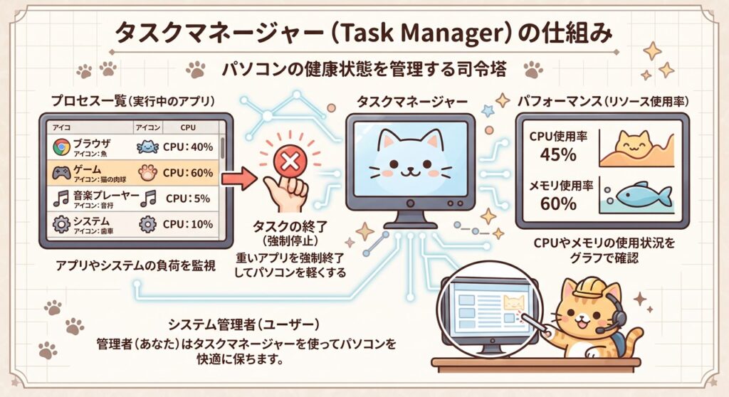 タスクマネージャー（Task Manager）