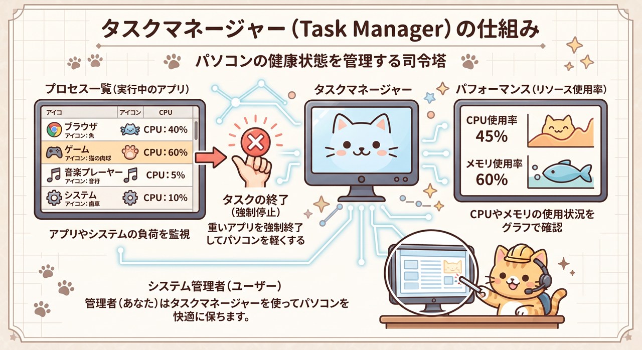 タスクマネージャー（Task Manager）