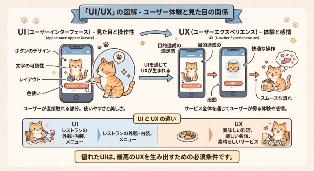 UI/UX（ユーアイ・ユーエックス）