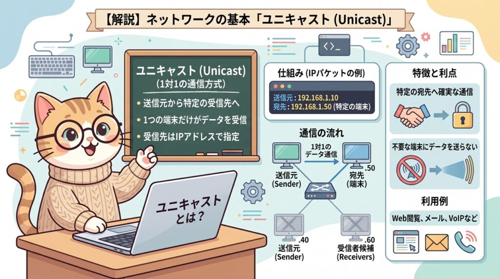 ユニキャスト(Unicast)
