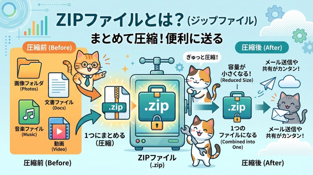 zipファイル