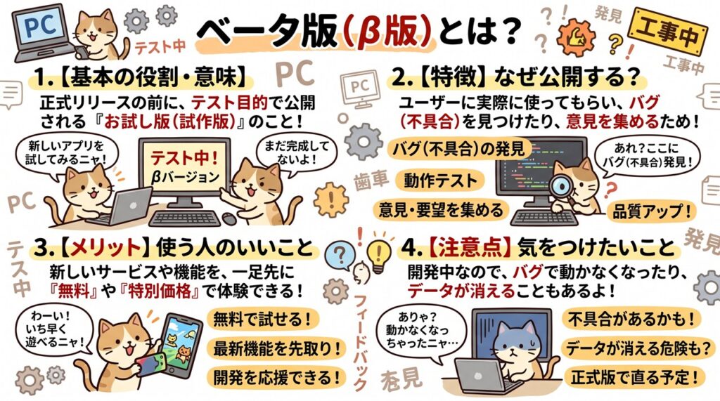 ベータ版（Beta Version）
