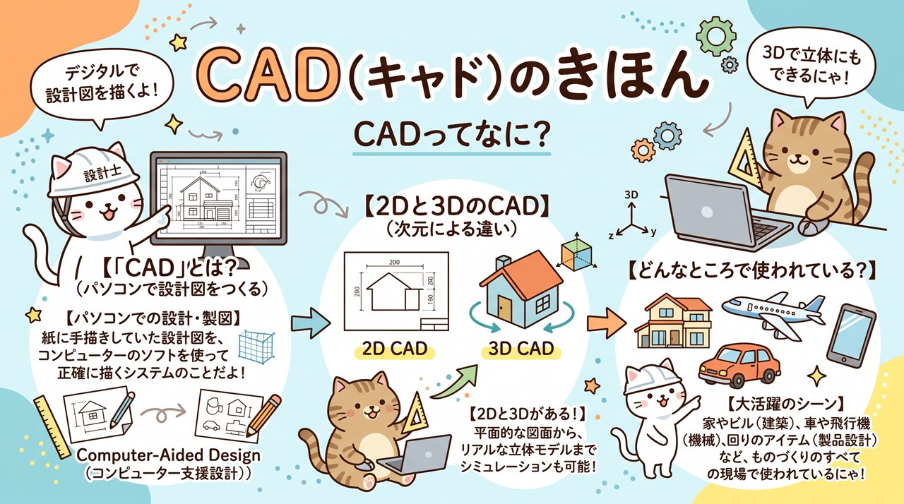 CAD（Computer-Aided Design）図解