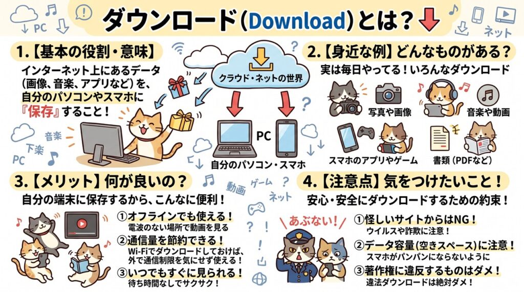 ダウンロード（Download）