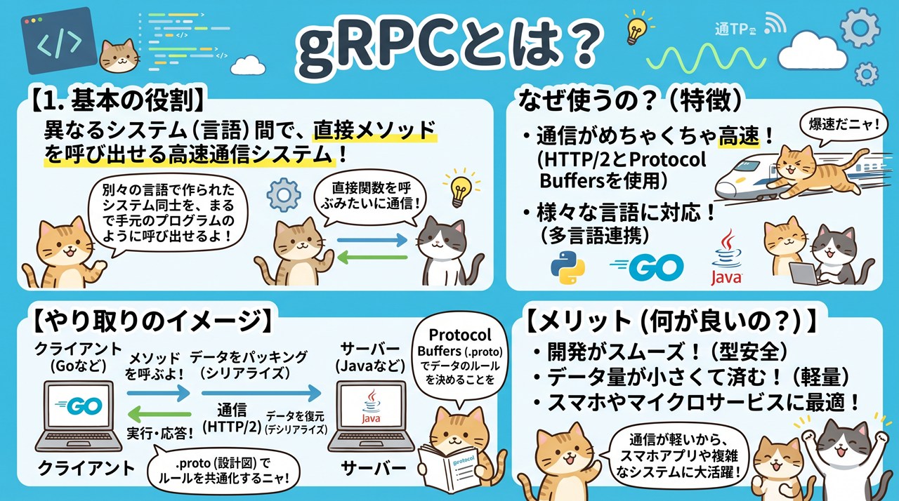 gRPC（ジーアールピーシー）