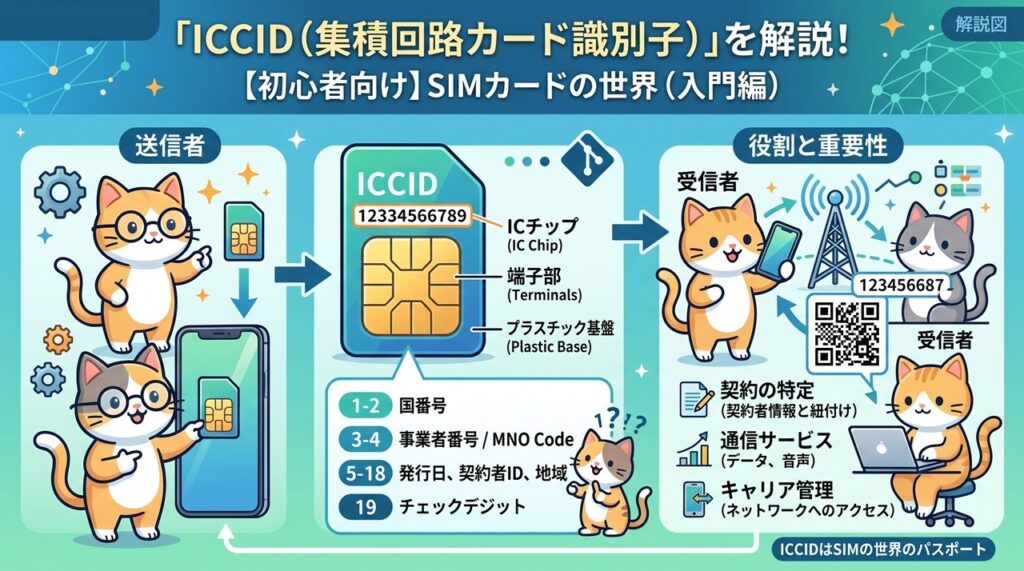 ICCID（集積回路カード識別子／Integrated Circuit Card Identifier）