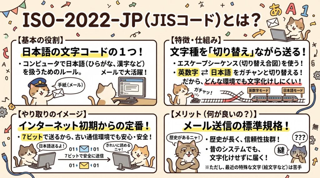 ISO-2022-JP（JISコード）