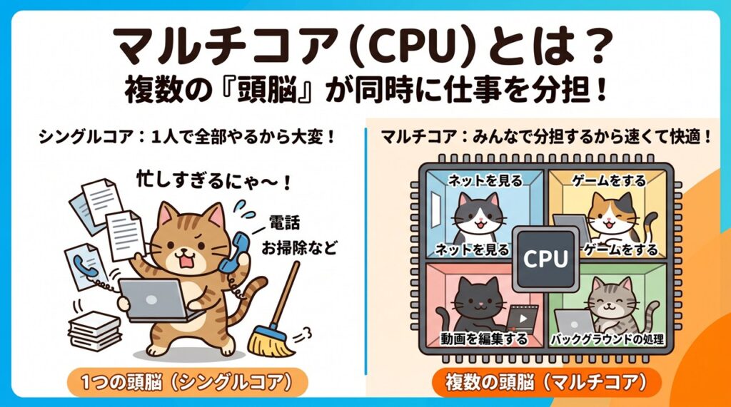 マルチコア(Multi-core)図解