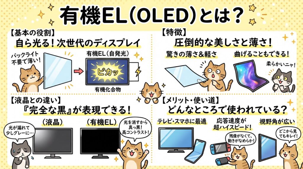 有機EL（Organic Light Emitting Diode）