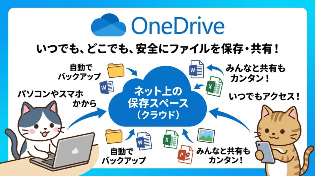 OneDrive（ワンドライブ）図解