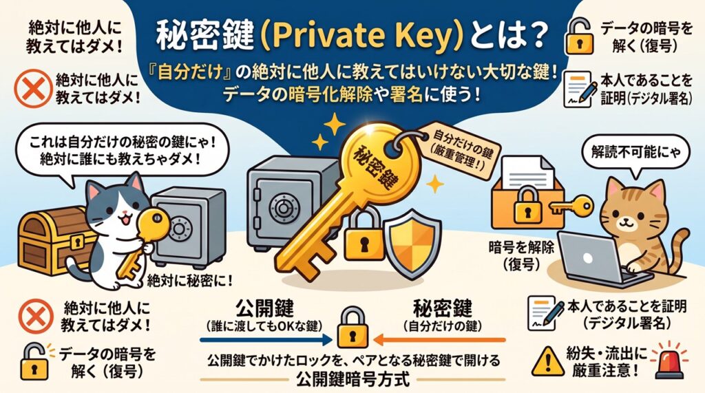 秘密鍵（Private Key）図解