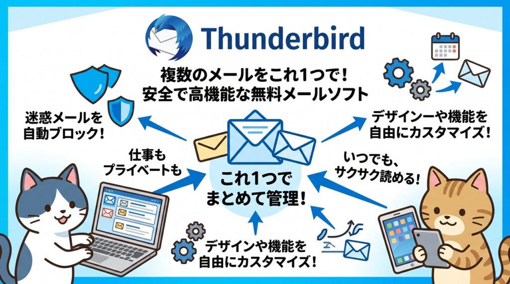 Thunderbird（サンダーバード）図解